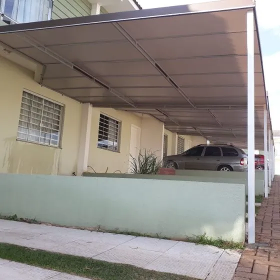 Cobertura de Lona em Guaripocaba, Bragança Paulista SP Cobertura de Lona em Guaripocaba, Bragança Paulista SP — Instalação em estacionamento