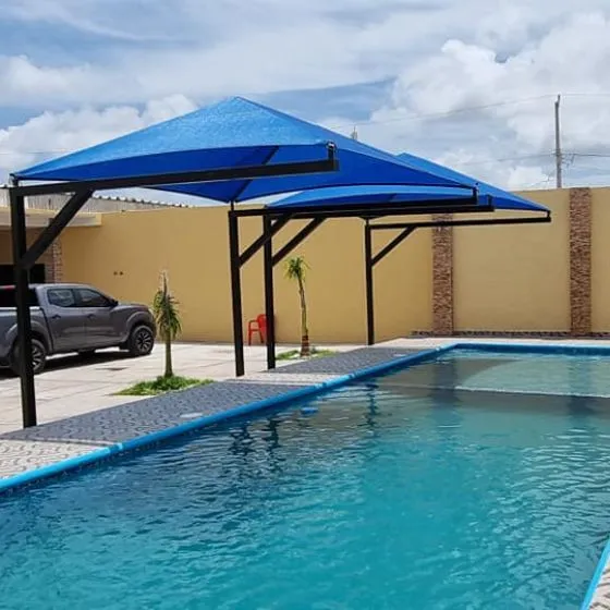 Sombreadores para Veículos em Jardim Nova América, Bragança Paulista SP Sombreadores para Veículos em Jardim Nova América, Bragança Paulista SP — Cobertura com calha lateral para escoamento